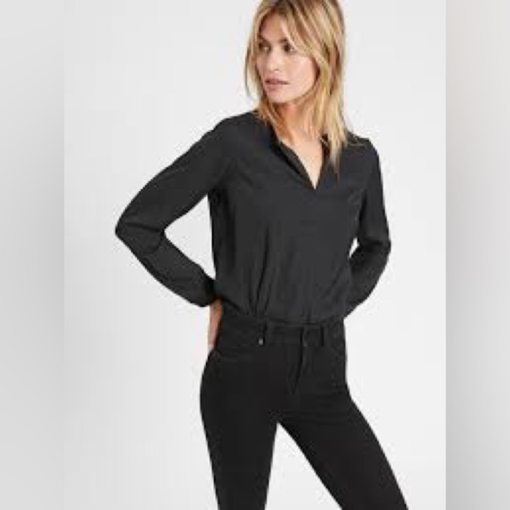 Banana Republic Popover Top